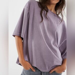 We the free over sized Perfect lavender Tee. XL